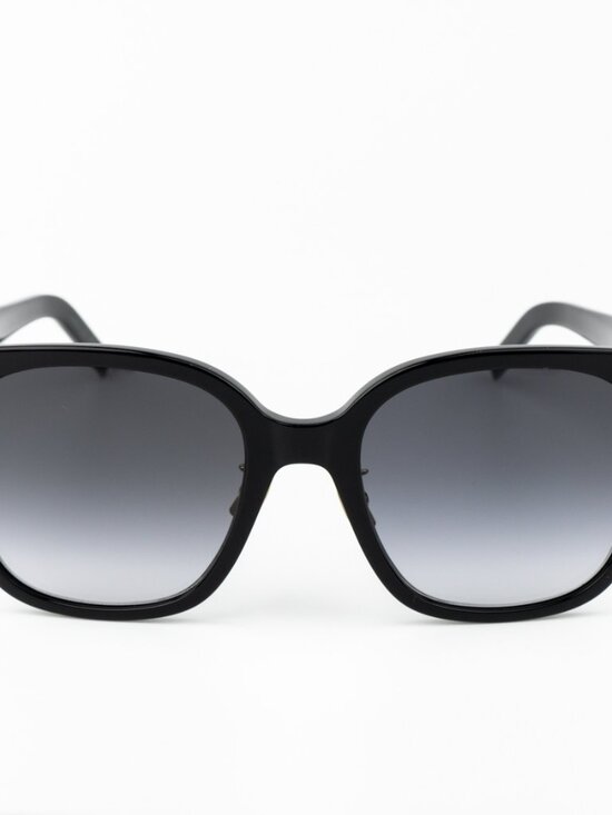 NEW Saint Laurent SLM105/F 002 Black Grey Gradient Square  display picture 2